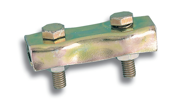 Serre câble plat 2 boulons 4mm acier zingué – CHAPUIS - 310/4Z