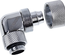 Raccord rotatif coudé à compression pour Tube Ø16mm - G1/4 Alphacool Eiszapfen (Argent)