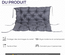 Coussin banc de jardin ou balancelle gris
