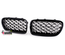 CALANDRES SPORT LUXE STYLE DIAMANT NOIR ET CHROME POUR BMW SERIE 5 F10 ET F11 (04933)
