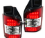 FEUX LED ROUGES VOLKSWAGEN VW BUS T5 2003-2009 (13038)