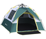 Tente de camping pop up 3 personnes avec sac jaune gris vert