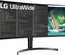 Ecran incurvé 35" LG UltraWide 35WN75CP-W UWQHD 100Hz (Noir)