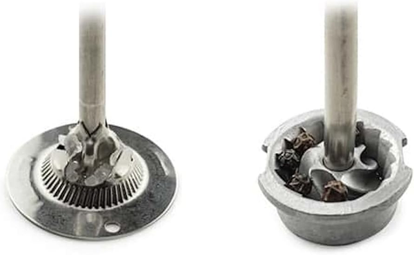 Duo de moulins à poivre et à sel Peugeot Bois chocolat H22cm