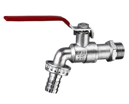 Robinet d'arrosage sphérique 1/2'' bec 3/4'' - GARIS - B02-RA1515