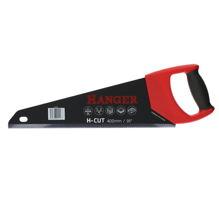Scie égoïne H-CUT à denture fine 400mm - HANGER - 150191