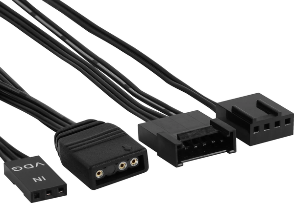 Ventilateur de boitier Aerocool Duo 14 RGB 14cm (Noir)