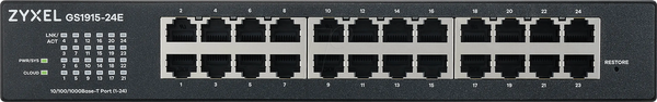 Switch réseau ethernet Gigabit Zyxel GS1915-E - 24 ports