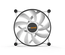 Ventilateur de boitier be quiet! Shadow Wings 2 - 14cm (Blanc)