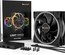 Lot de 3 Ventilateurs de boitier be quiet! Light Wings RGB - 14cm (Noir)