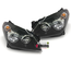 OPTIQUES DE PHARES SPORT FEUX NOIRS POUR OPEL ASTRA H ET GTC (04390)
