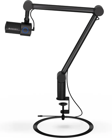 Microphone Endorfy Solum Studio avec bras de montage (Noir)