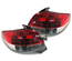 FEUX A LEDS ROUGES CLAIRS POUR PEUGEOT 206 et 206 + (03704)