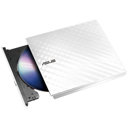 Graveur DVD externe slim Asus SDRW-08D2S-U Lite (Blanc)