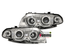 2 PHARES FEUX ANGEL EYES ANNEAUX LED BMW SERIE 3 E46 5 PORTES 1998-2001 (03322)