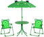 Ensemble salon de jardin enfant 4 pièces design grenouille