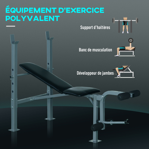 Banc de musculation Fitness complet