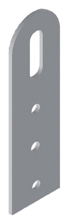 Attache universel à bout carré 90x25mm épaisseur 1,5mm - MONIN - 513950