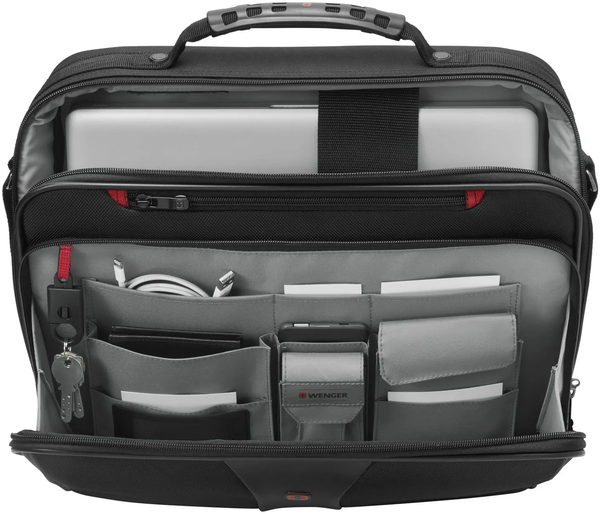Sacoche Ordinateur Portable Wenger Legacy Slimcase 16"max (Noir)