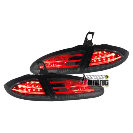 FEUX ARRIERES COMPLETS FUMES A LEDS POUR SEAT LEON 1P 2005-2009 (00693)