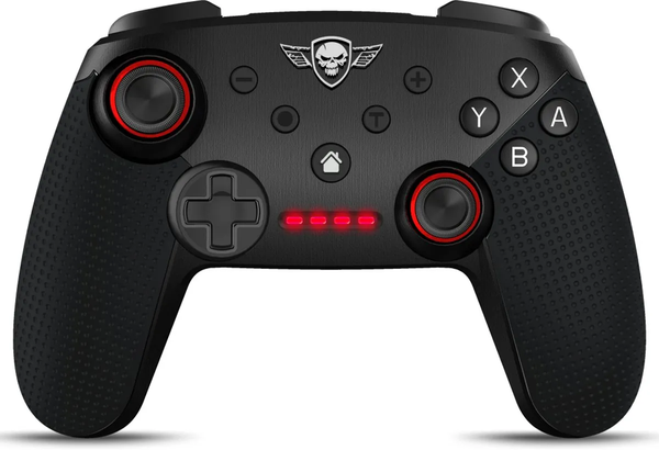 Manette de jeu sans fil Bluetooth Spirit of Gamer Pro Gaming pour Nintendo Switch (Noir)