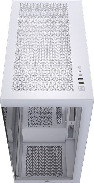 Boitier Moyen Tour E-ATX Corsair 3500X avec panneaux vitrés (Blanc)