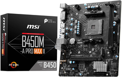 Carte Mère MSI B450M-A Pro Max II (AM4) Micro ATX