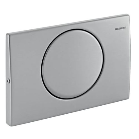 Plaque de déclenchement interrompable MAMBO acier inoxydable - GEBERIT - 115.751.00.1