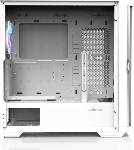 Boitier Moyen Tour E-ATX Zalman Z10 Duo avec panneaux vitrés (Blanc)