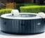 Spa gonflable PureSpa Blue Navy rond Bulles 6 places - Intex