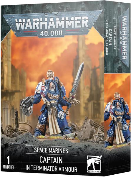 Warhammer 40k - Space Marine Primaris Capitaine  en Armure Terminator
