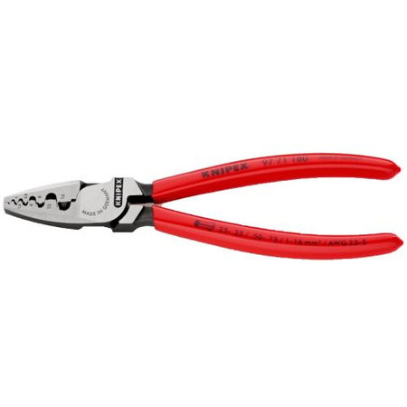 Pince à sertir pour embouts de câble 180mm - KNIPEX - 97 71 180