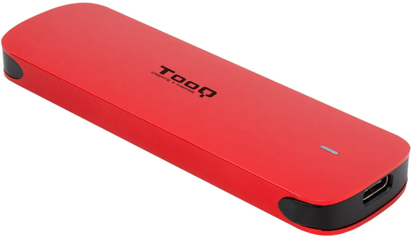 Boitier externe USB-C 3.2 Tooq TQE-2201 - NVMe M.2 Type 2280 (Rouge)