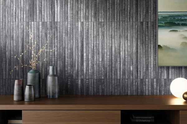 ARTWOOD RIBBON BLACK - 60x120cm - Carrelage aspect bambou