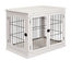 Cage pour chien animaux cage en bois MDF classe E1 3 portes verrouillables