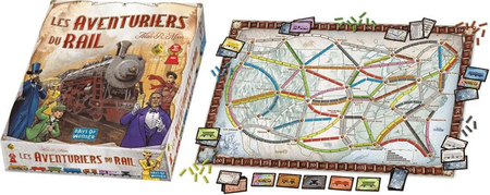Jeu - Les Aventuriers du Rail 
