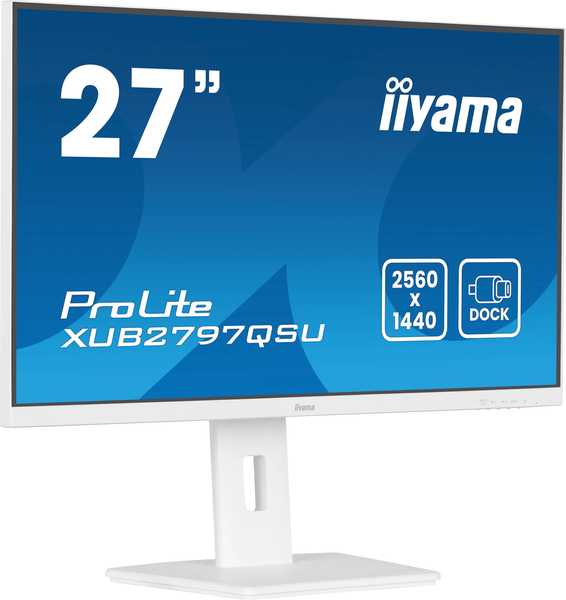 Ecran 27" Iiyama ProLite XUB2797QSU-W2 Quad HD 100Hz (Blanc)