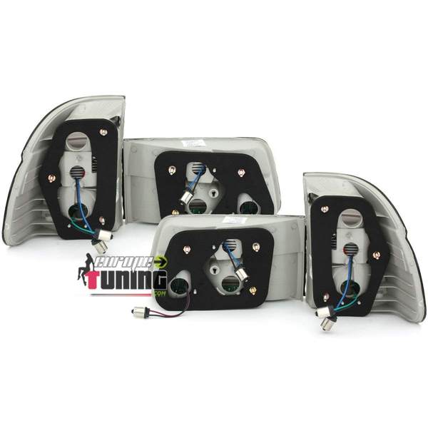 FEUX ROUGES CLAIRS A LEDS POUR BMW SERIE 5 E39 TOURING BREAK 1997-2004 (00729)