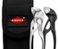 Jeu de 2 mini-pinces XS avec pochette ceinture - KNIPEX - 00 20 72 V04 XS
