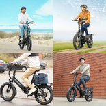 Vélo Électrique VAE YOLOWAY 20" Noir-Batterie amovible 36V/12.5AH-Moteur 250W-Shimano 7 Vitesses-VTT Ville E-Bike-Autonomie 50-90km