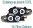 PHARES FEUX NOIRS ANGEL EYES ANNEAUX LED CCFL BMW SERIE 5 E39 PHASE 1 (00504)