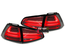 FEUX FUMES PACK SPORT DOUBLES BANDES LED POUR VW GOLF 7 PH1 2012-2017 (05466)