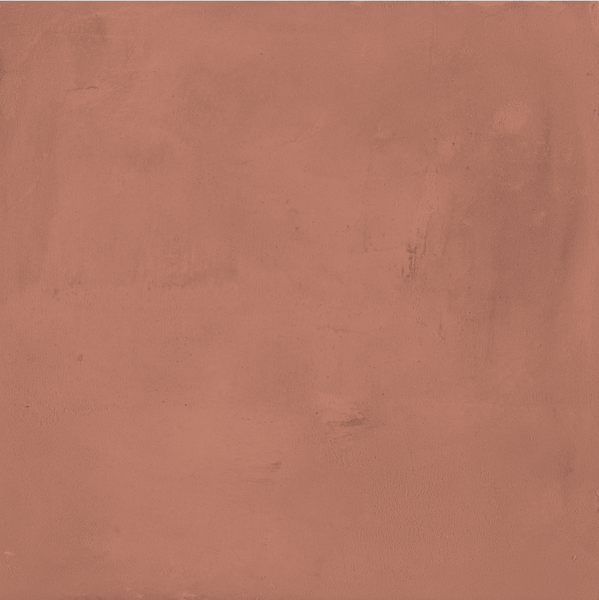 TERRA ART TRAMONTO 20x20 cm - Uni Carrelage aspect ciment vieilli terracotta