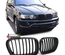 GRILLES CALANDRES SPORT NOIRES MATES POUR BMW X5 E53 1999-2003 (00155)
