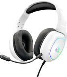 Casque Gamer filaire The G-Lab Korp Radium RGB (Blanc)