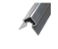 Profil d'angle alu extérieur pour bardage - Coloris - Aluminium brut, Epaisseur - 4cm, Largeur - 4.3 cm, Longueur - 270 cm