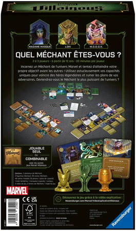 Jeu - Villainous Marvel : Le pouvoir du Mensonge (Extension 1)