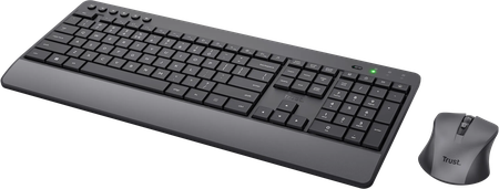 Pack 2en1 (Clavier/Souris) sans fil Trust Trezo (Noir)