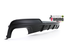 DIFFUSEUR SPORT DOUBLES SORTIES BMW SERIE 5 F10 F11 SPORT PACK M A PEINDRE (05351)