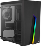 Boitier Mini Tour Micro ATX AeroCool Bolt Mini Tempered Glass RGB avec panneau vitré (Noir)